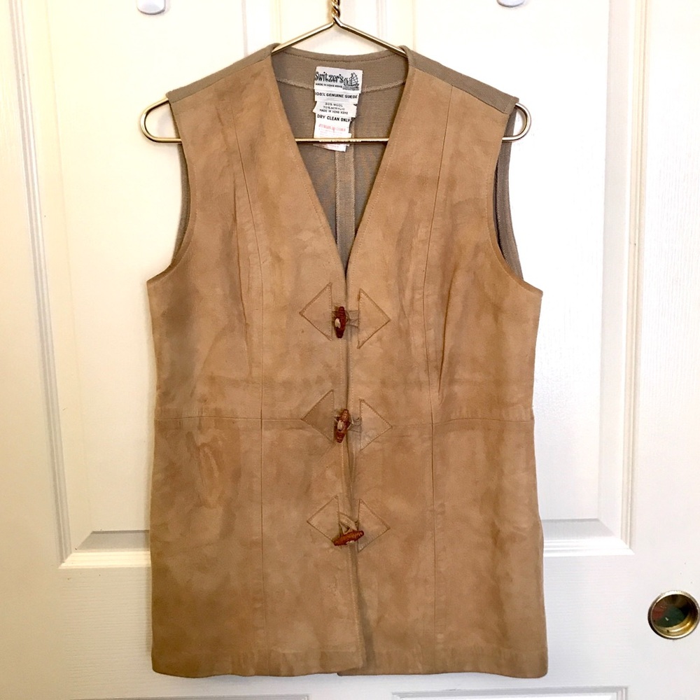 Sweitzer Tan Suede Vest